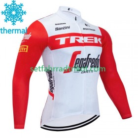 Trek-Segafredo Radtrikot Winter Thermal Fleece 2023 N001